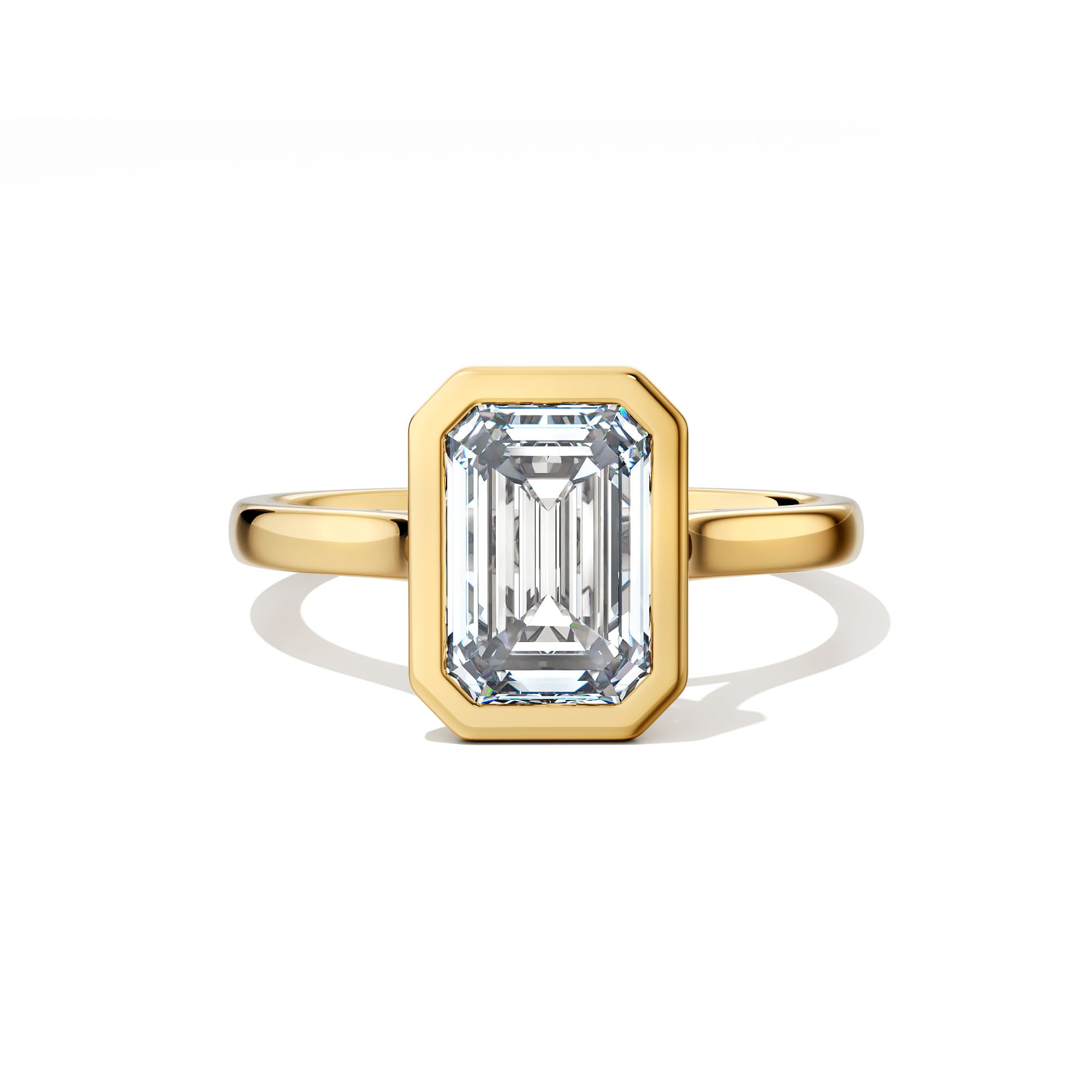Emerald Diamond Bezel