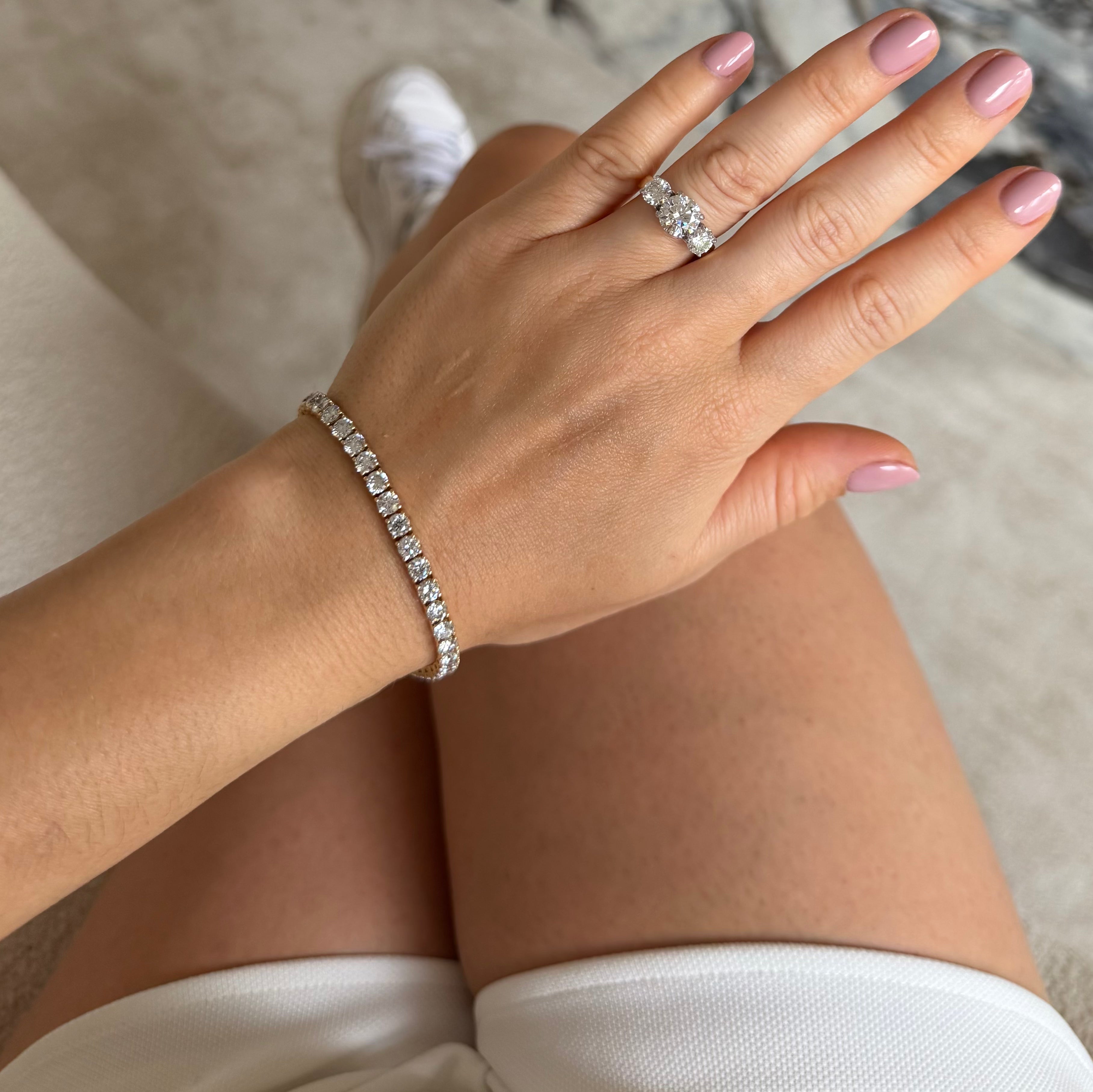 Signature Diamond Tennis Bracelet