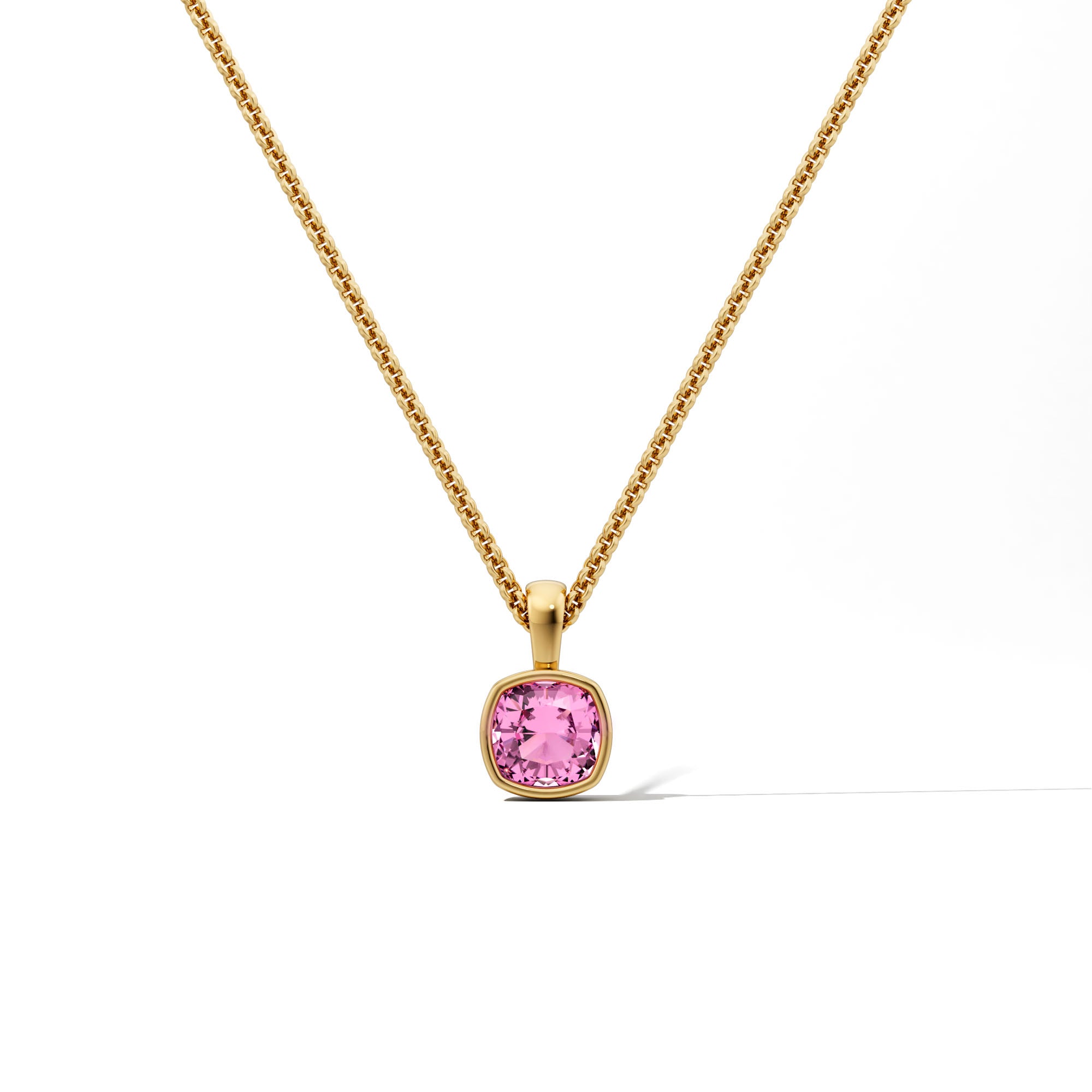 Pink Tourmaline Necklace