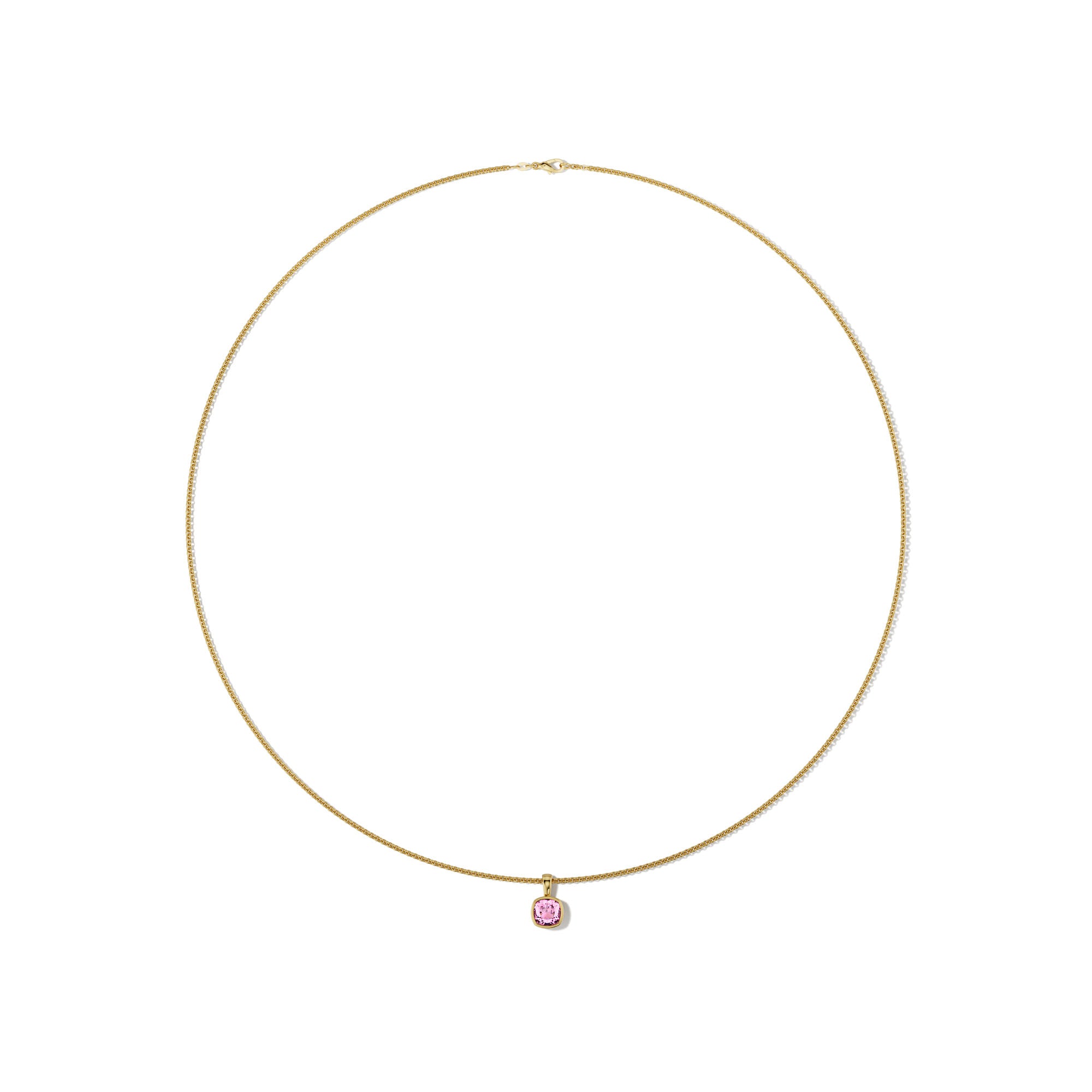 Pink Tourmaline Necklace