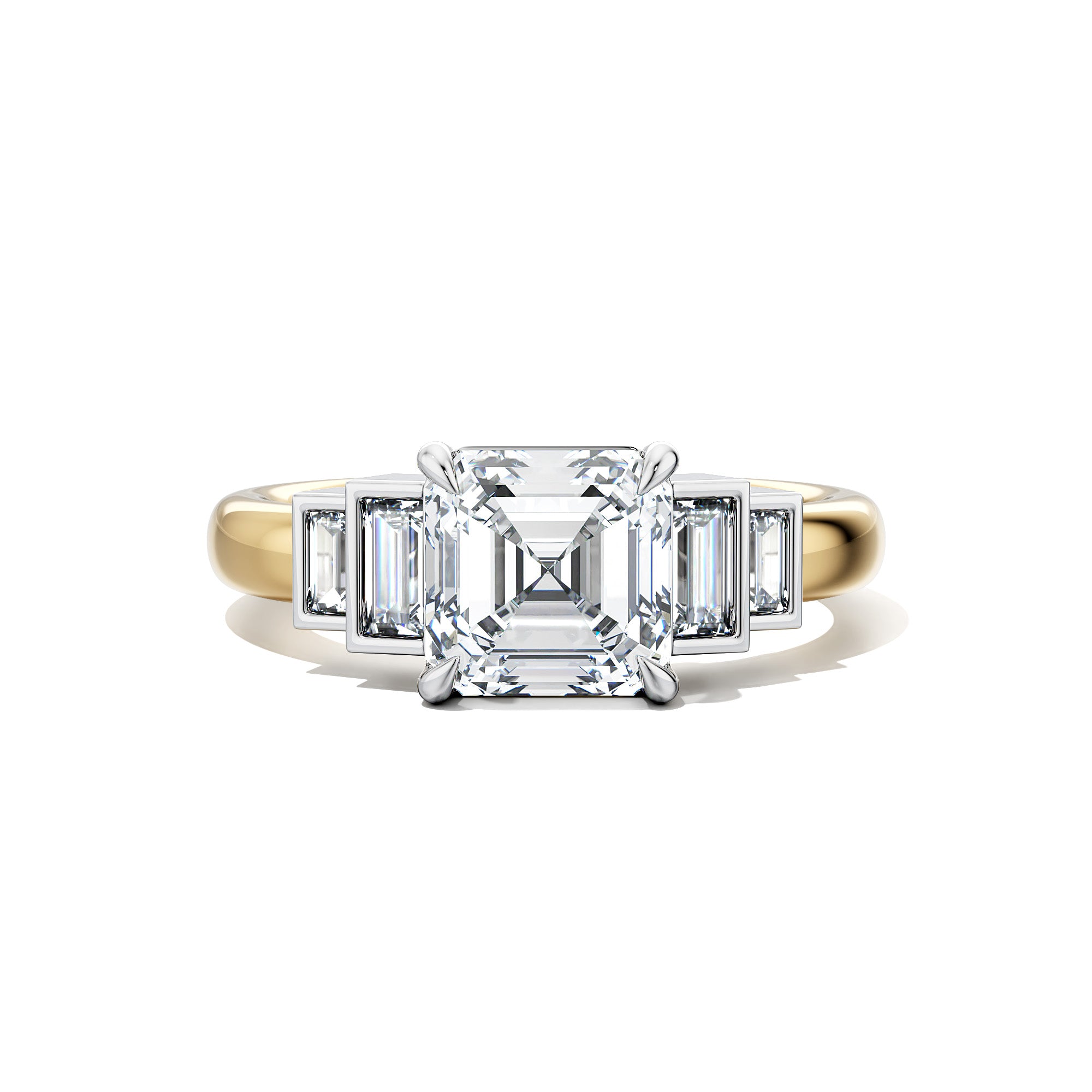 Asscher 5-stone