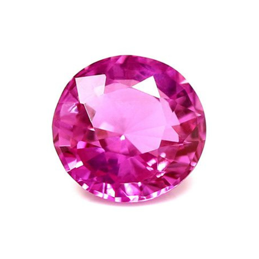 Round Pink Sapphire $800
