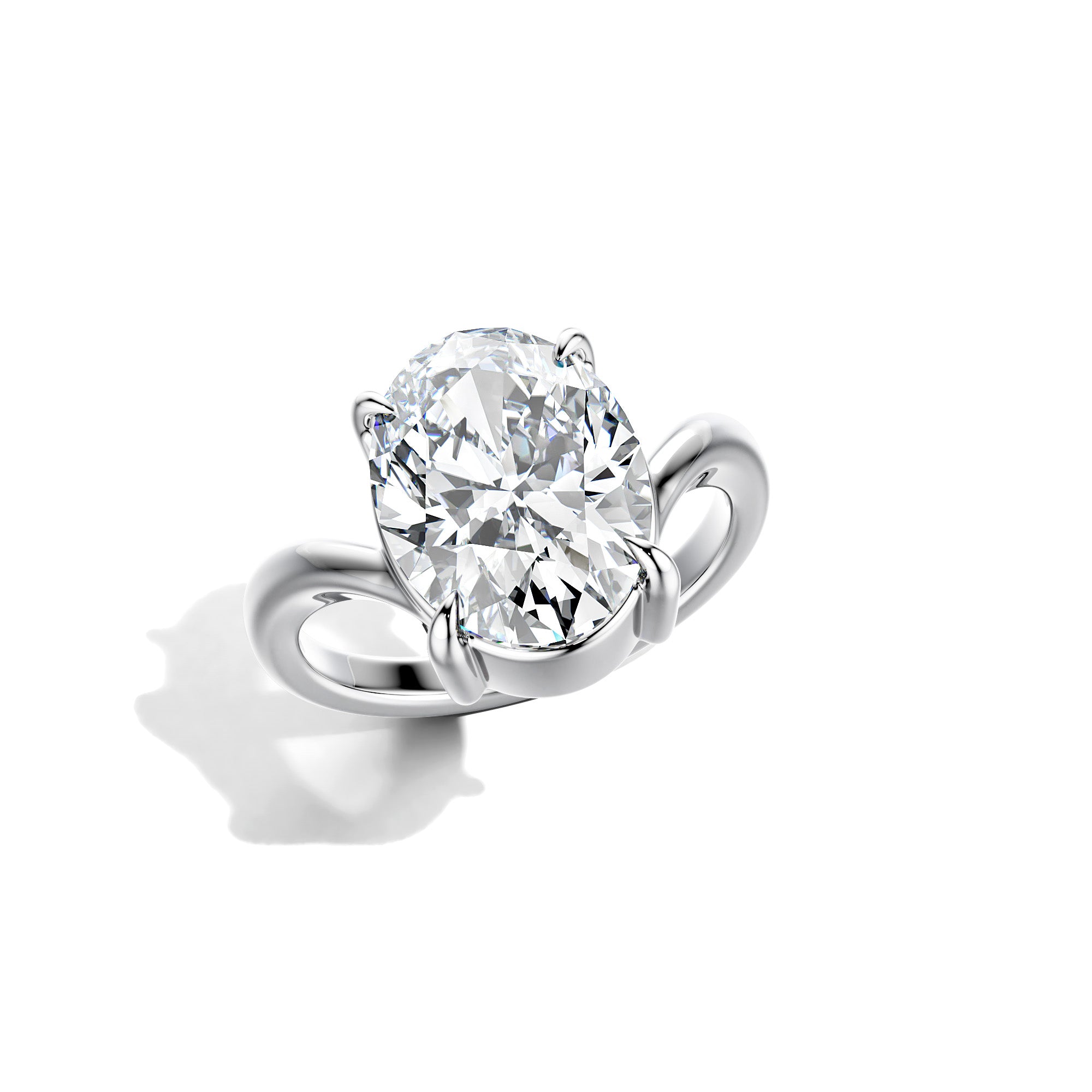 Oval Curve Solitaire