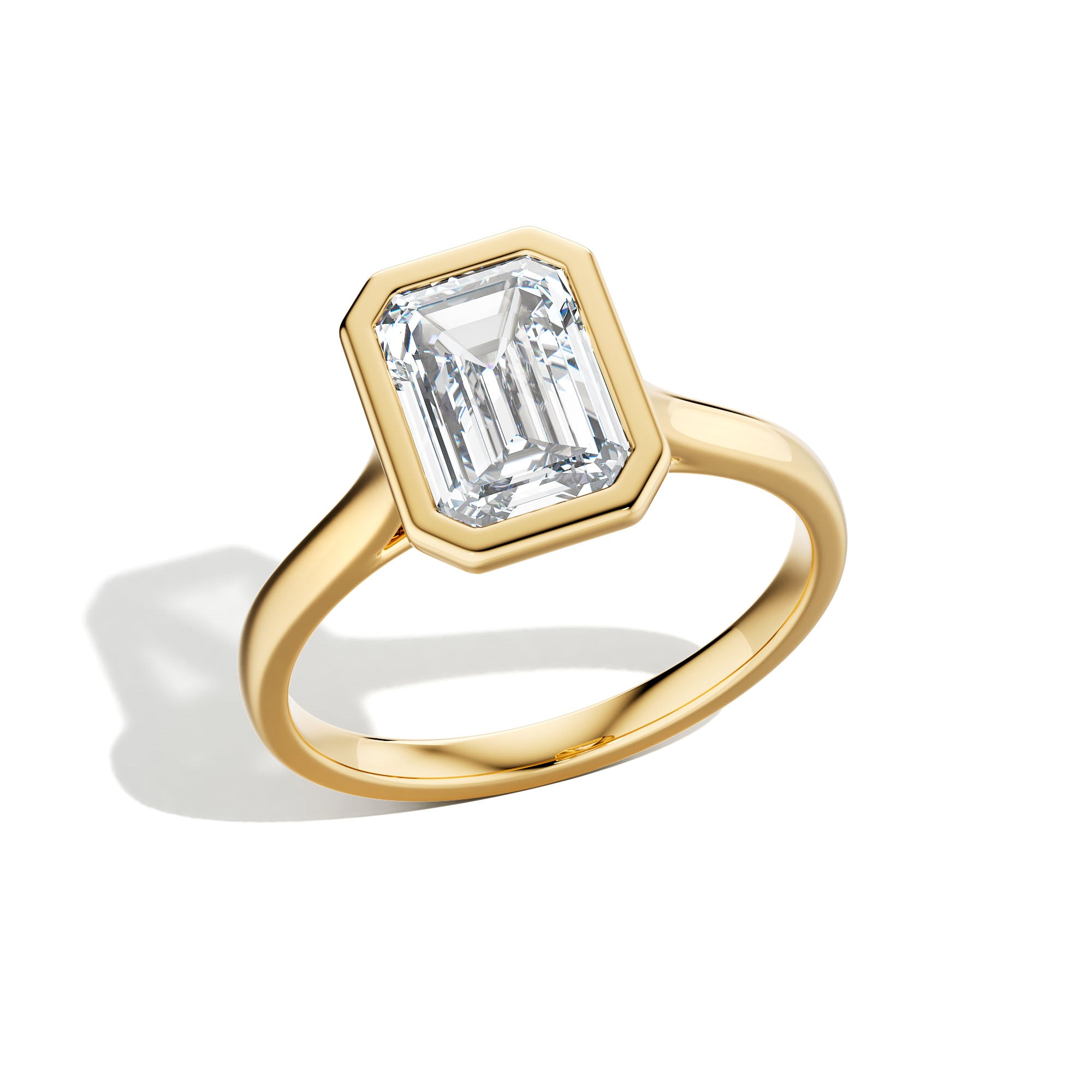 Emerald Diamond Bezel